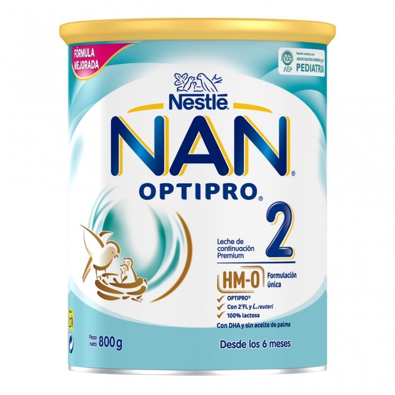 NAN 2 LECHE LACTANTES DE CONTINUACION 800 G