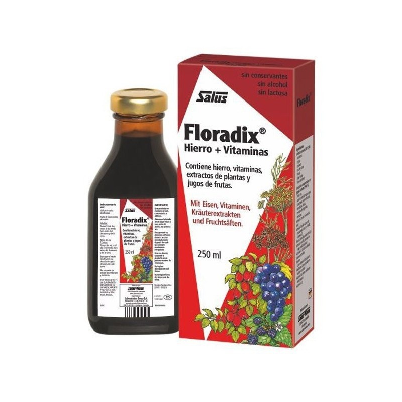 FLORADIX HIERRO VIT JUGO 250ML