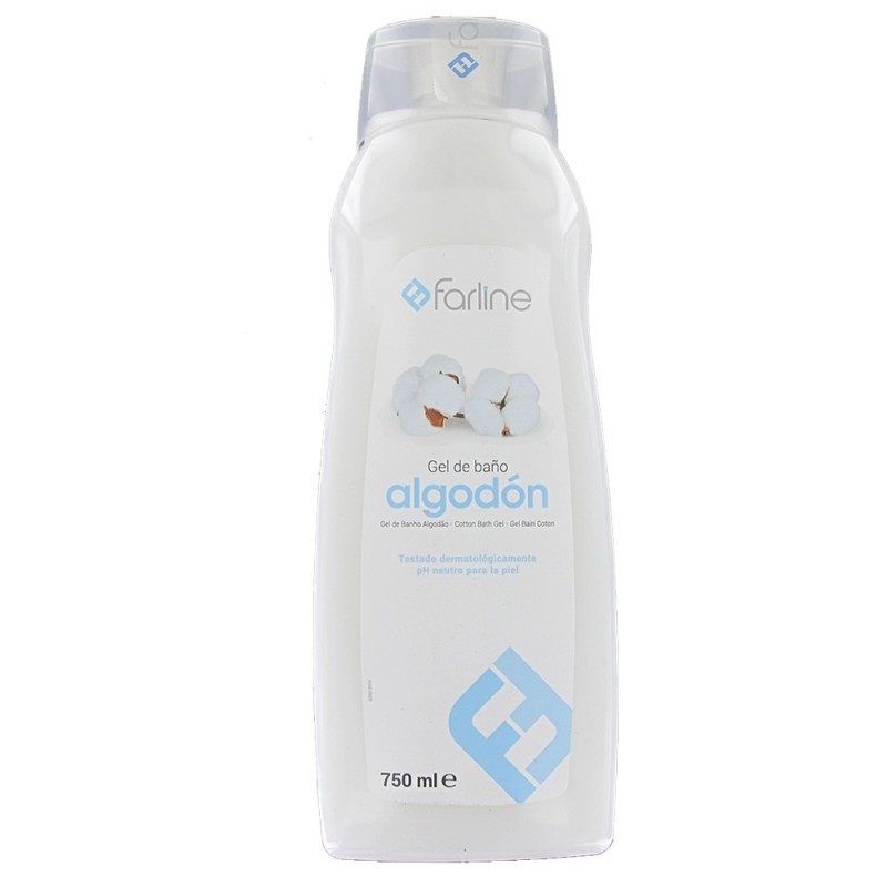 FARLINE GEL DE BAÑO FLOR DE ALGODON 750 ML