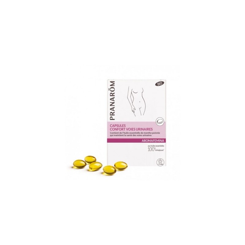 AROMAFEMINA CAPSULAS CONFORT VIAS URINARIAS BIO