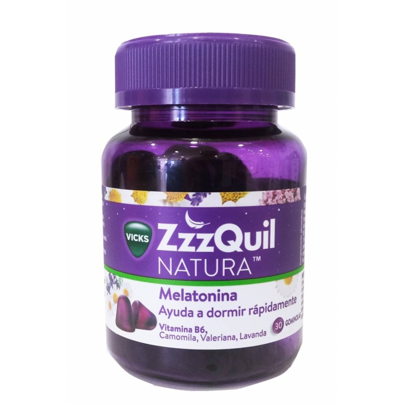 ZZZQUIL NATURA 30 GOMINOLAS MELATONINA